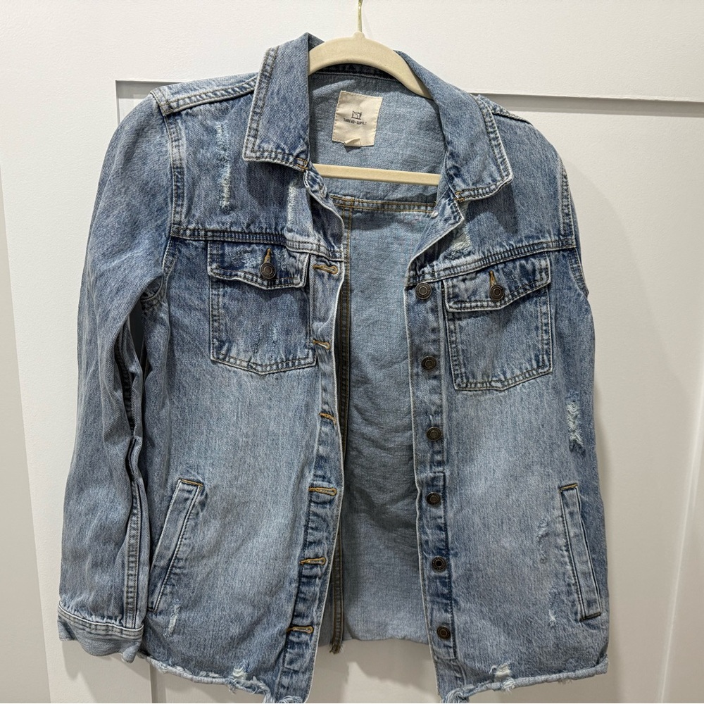 Thread & Supply Light Blue Denim Jacket